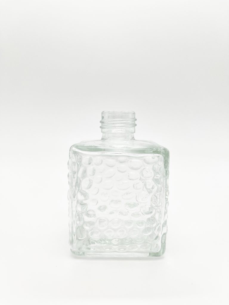 eco-friendly fragrance glass bottle / crystal clear