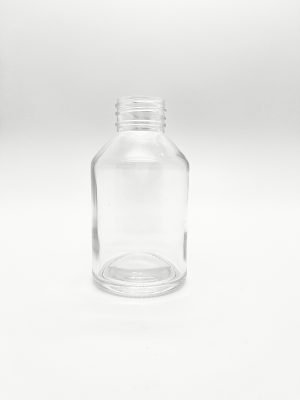 eco-friendly fragrance glass bottle / crystal clear