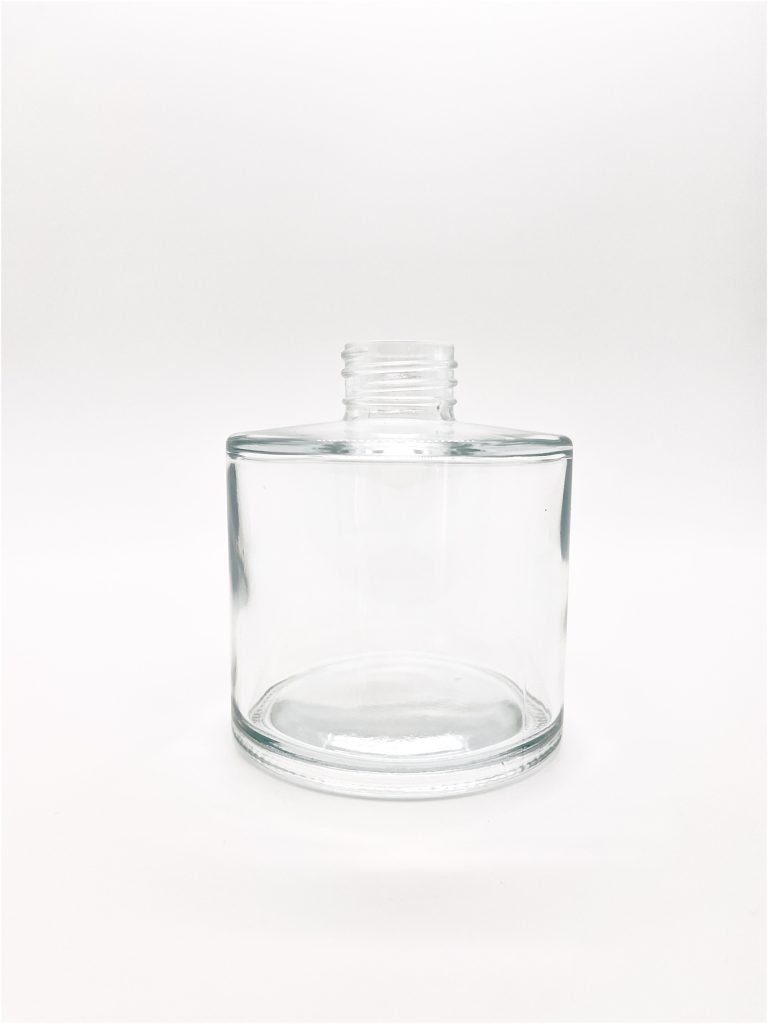 eco-friendly fragrance glass bottle / crystal clear